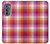 S3941 LGBT Lesbian Pride Flag Plaid Case For Motorola Edge (2022)