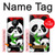 S3929 Cute Panda Eating Bamboo Case For Nokia 5.3