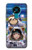 S3915 Raccoon Girl Baby Sloth Astronaut Suit Case For Nokia 3.4
