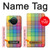 S3942 LGBTQ Rainbow Plaid Tartan Case For Nokia X10
