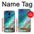 S3920 Abstract Ocean Blue Color Mixed Emerald Case For OnePlus 6