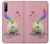 S3923 Cat Bottom Rainbow Tail Case For Sony Xperia 10 III