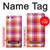 S3941 LGBT Lesbian Pride Flag Plaid Case For Sony Xperia XZ Premium