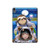 S3915 Raccoon Girl Baby Sloth Astronaut Suit Hard Case For iPad Air (2020, 2022), Air 11 (2024,2025,2026), Pro 11 (2022)