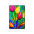 S3926 Colorful Tulip Oil Painting Hard Case For iPad mini 4, iPad mini 5, iPad mini 5 (2019)