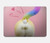 S3923 Cat Bottom Rainbow Tail Hard Case For MacBook 12″ - A1534
