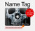 S0223 Vampire Skull Tattoo Hard Case For MacBook Air 15″ (2023,2024,2025) - A2941, A3114, A3241