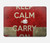 S0674 Keep Calm and Carry On Hard Case For MacBook Air 15″ (2023,2024,2025) - A2941, A3114, A3241