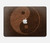 S0825 Taoism Yin Yang Hard Case For MacBook Air 15″ (2023,2024,2025) - A2941, A3114, A3241