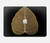 S2331 Gold Leaf Buddhist Om Symbol Hard Case For MacBook Air 15″ (2023,2024,2025) - A2941, A3114, A3241