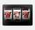 S2406 Slot Machine Lucky 777 Hard Case For MacBook Air 15″ (2023,2024,2025) - A2941, A3114, A3241