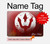 S2803 Fire Red Devil Spear Symbol Hard Case For MacBook Air 15″ (2023,2024,2025) - A2941, A3114, A3241