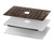 S2850 Brown Skin Alligator Graphic Printed Hard Case For MacBook Air 15″ (2023,2024,2025) - A2941, A3114, A3241
