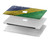 S3297 Brazil Flag Vintage Football Graphic Hard Case For MacBook Air 15″ (2023,2024,2025) - A2941, A3114, A3241
