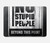 S3704 No Stupid People Hard Case For MacBook Air 15″ (2023,2024,2025) - A2941, A3114, A3241