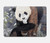 S3793 Cute Baby Panda Snow Painting Hard Case For MacBook Air 15″ (2023,2024,2025) - A2941, A3114, A3241