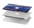 S3906 Navy Blue Purple Marble Hard Case For MacBook Air 15″ (2023,2024,2025) - A2941, A3114, A3241