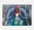 S3912 Cute Little Mermaid Aqua Spa Hard Case For MacBook Air 15″ (2023,2024,2025) - A2941, A3114, A3241