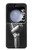 S1672 Retro Microphone Jazz Music Case For Samsung Galaxy Z Flip 5