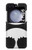 S2085 Panda Minimalist Case For Samsung Galaxy Z Flip 5