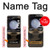 S2645 Vintage Brown Goggles Motorcycle Helmet Case For Samsung Galaxy Z Flip 5