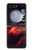 S3897 Red Nebula Space Case For Samsung Galaxy Z Flip 5