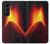 S0745 Volcano Lava Case For Samsung Galaxy Z Fold 5