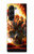S0863 Hell Fire Skull Case For Samsung Galaxy Z Fold 5