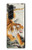 S2751 Chinese Tiger Brush Painting Case For Samsung Galaxy Z Fold 5