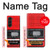 S3204 Red Cassette Recorder Graphic Case For Samsung Galaxy Z Fold 5