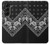 S3363 Bandana Black Pattern Case For Samsung Galaxy Z Fold 5