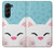 S3542 Cute Cat Cartoon Case For Samsung Galaxy Z Fold 5