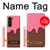 S3754 Strawberry Ice Cream Cone Case For Samsung Galaxy Z Fold 5