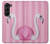 S3805 Flamingo Pink Pastel Case For Samsung Galaxy Z Fold 5