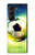 S3844 Glowing Football Soccer Ball Case For Samsung Galaxy Z Fold 5