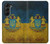 S3858 Ukraine Vintage Flag Case For Samsung Galaxy Z Fold 5
