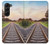 S3866 Railway Straight Train Track Case For Samsung Galaxy Z Fold 5