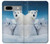 S0285 Polar Bear Family Arctic Case For Google Pixel 7a