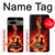 S0415 Fire Guitar Burn Case For Google Pixel 7a