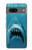 S0830 White Shark Case For Google Pixel 7a