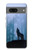 S0935 Wolf Howling in Forest Case For Google Pixel 7a