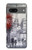 S1295 Eiffel Painting of Paris Case For Google Pixel 7a