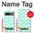 S1723 Mint Chevron Zigzag Case For Google Pixel 7a