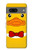 S2760 Yellow Duck Tuxedo Cartoon Case For Google Pixel 7a