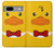 S2760 Yellow Duck Tuxedo Cartoon Case For Google Pixel 7a