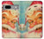 S2840 Christmas Vintage Santa Case For Google Pixel 7a