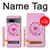 S2847 Pink Retro Rotary Phone Case For Google Pixel 7a
