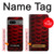 S2879 Red Arowana Fish Scale Case For Google Pixel 7a