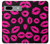 S2933 Pink Lips Kisses on Black Case For Google Pixel 7a