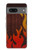S2988 Rally Car Tire Fire Case For Google Pixel 7a
